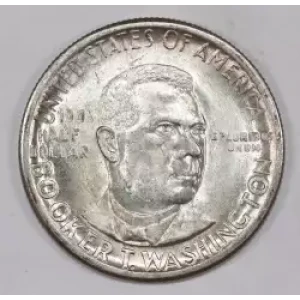 Classic Commemorative Silver--- Booker T. Washington Memorial 1946-1951-Silver- 0.5 Dollar