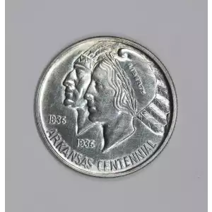 Classic Commemorative Silver--- Arkansas Centennial 1935-1939-Silver- 0.5 Dollar