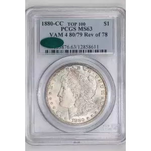 1880/79-CC $1 VAM 4 80/79 Rev of 78 (2)