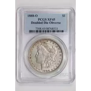 1888-O $1 Doubled Die Obverse