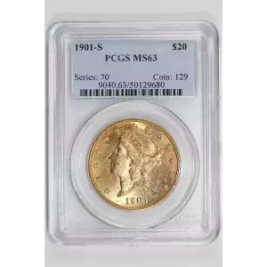 1901-S $20