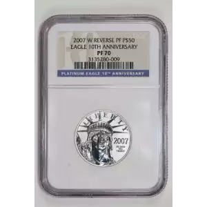 2007 W 10TH ANNIVERSARY SET OFFICIAL US MINT SET 