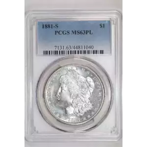 1881-S $1, PL