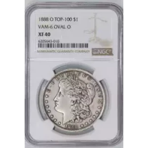 1888 O VAM-6 OVAL O 