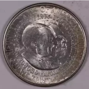 Classic Commemorative Silver---Carver/Washington Commemorative 1951-1954-Silver- 0.5 Dollar