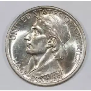 Classic Commemorative Silver--- Daniel Boone Bicentennial 1934-1938-Silver- 0.5 Dollar