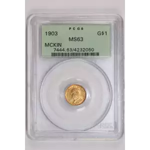 1903 G$1 LA Purchase, McKinley