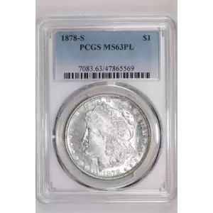 1878-S $1, PL (2)