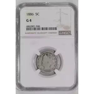 Nickel Five Cent Pieces-Liberty Head 1883-1913