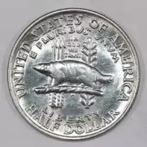 Classic Commemorative Silver--- Wisconsin Territorial Centennial 1936 -Silver- 0.5 Dollar