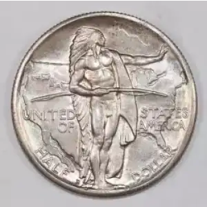 Classic Commemorative Silver Oregon Trail Memorial 1926 -1939 Silver -  0.5 Dollar