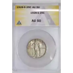 Quarter Dollars---Standing Liberty