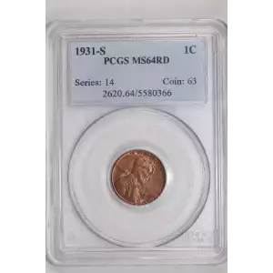 1931-S 1C, RD