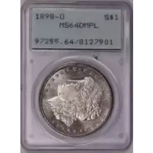 1898-O $1, DMPL