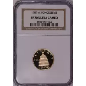 1989 CONGRESS BICENTENNIAL ULTRA CAMEO