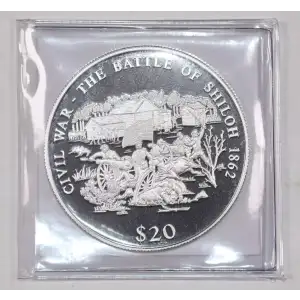 LIBERIA Silver 20 DOLLARS