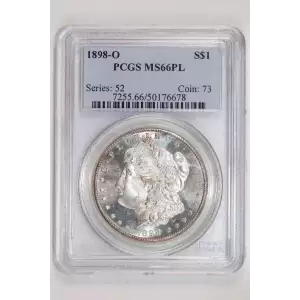 1898-O $1, PL