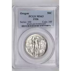 1936 50C Oregon
