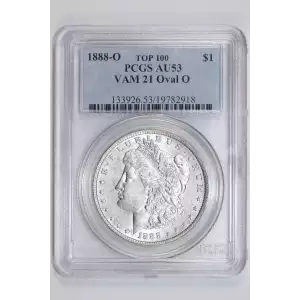 1888-O $1 VAM 21 Oval O TOP 100 (2)