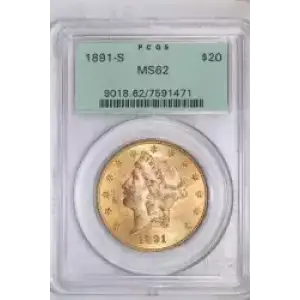 1891-S $20