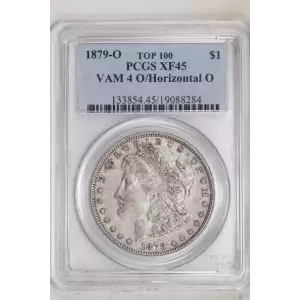 1879-O $1 VAM 4 O/Horizontal O
