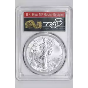2012 $1 Silver Eagle Thomas Cleveland Arrows