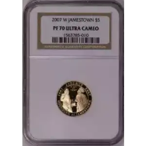 2007 JAMESTOWN ANNIVERSARY ULTRA CAMEO
