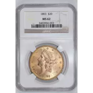 LIBERIA Gold 20 DOLLARS