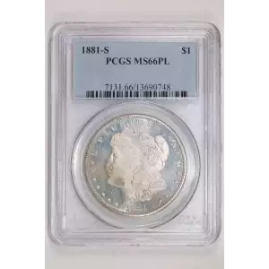 1881-S $1, PL