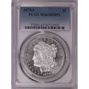1879-S $1, DMPL