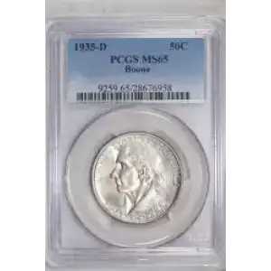 1935-D 50C Boone