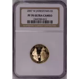 2007 JAMESTOWN ANNIVERSARY ULTRA CAMEO