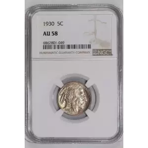 Nickel Five Cent Pieces-Indian Head or Buffalo