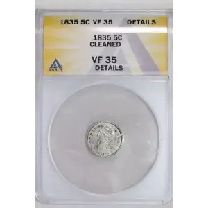 Half Dimes---Capped Bust 1829-1837 -Silver- 0.5 Dime