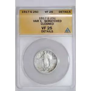 Quarter Dollars---Standing Liberty