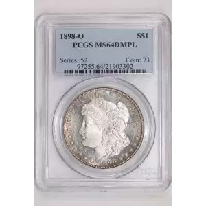 1898-O $1, DMPL