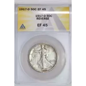 Half Dollars---Liberty Walking 1916-1947 -Silver- 0.5 Dollar