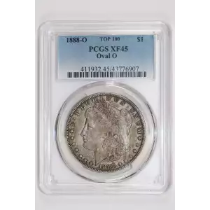 1888-O $1 Oval O TOP 100