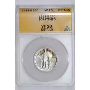 Quarter Dollars---Standing Liberty