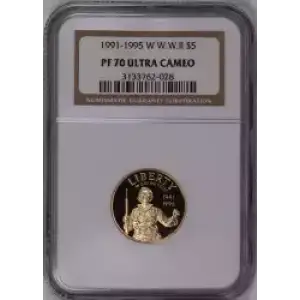 1991-1995 WORLD WAR II ANNIVERSARY ULTRA CAMEO