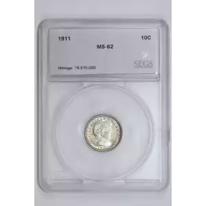 Dimes---Barber or Liberty Head 1892-1916 -Silver- 1 Dime