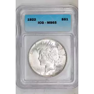 Peace Silver Dollar