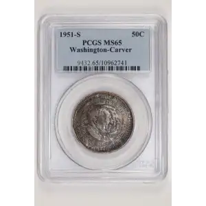 1951-S 50C Washington-Carver