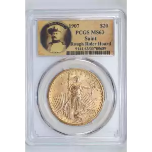 1907 $20 Saint-Gaudens