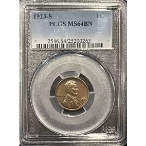 1923-S 1C, BN
