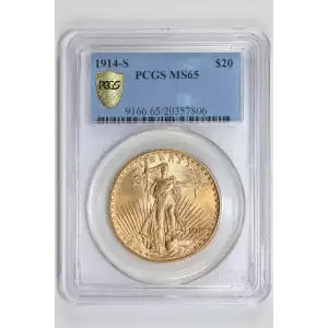 1914-S $20