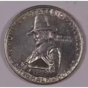 Classic Commemorative Silver--- Pilgrim Tercentenary 1920-1921-Silver- 0.5 Dollar