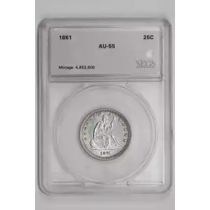 Liberty Seated Quarter Dollar