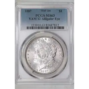 1896 $1 VAM 20 Bar 6, DMPL (2)