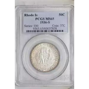1936-S 50C Rhode Island